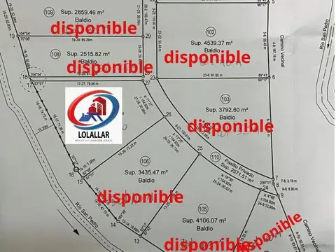 Terreno en Venta en Villa Ciudad De America, USD 30.185
