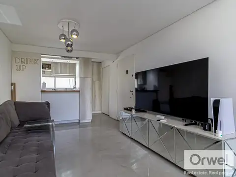 Departamento Monoambiente con 2 baños