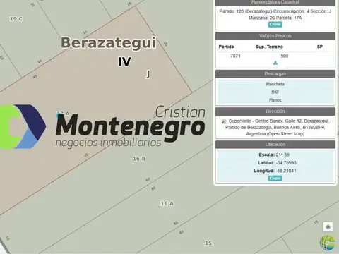 IMPORTANTES PROPIEDADES EN BLOCK VENTA BERAZATEGUI CENTRO