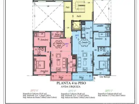 Departamento en Venta de 2 ambientes