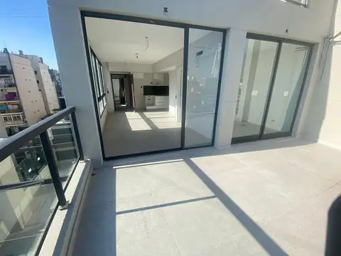 Departamento 2 ambientes con 2 baños