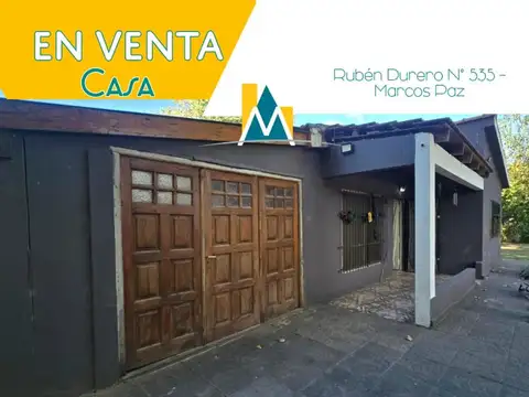 CASA EN VENTA - MARCOS PAZ