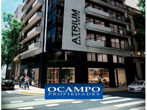 Local Premium 454 m² en Atrium Barrio Norte | Apto Gastronomía | Recoleta