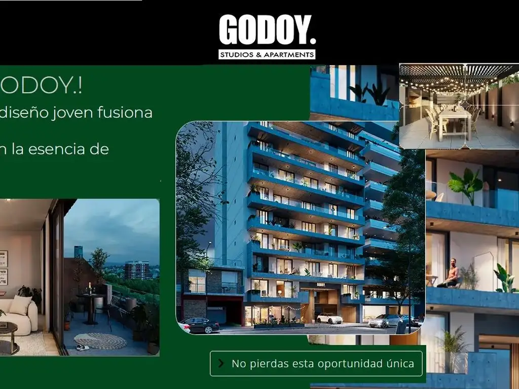 GODOY (STUDIOS & APARTAMENTS) de  1, 2 y 3 Dormitorios