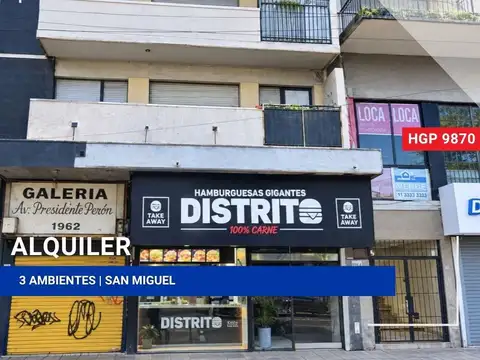 Oficina - Alquiler - Argentina, San Miguel - Av. Ricardo Balbin 1352
