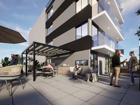 Departamento 2 ambientes con 1 baño