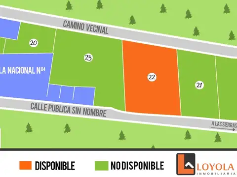 Fraccion de 1 Ha 1/2  con Financiacion-Recibe AUTO