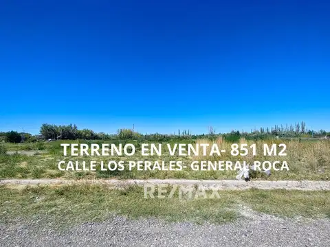 TERRENO RESIDENCIAL EN VENTA-  GRAL. ROCA