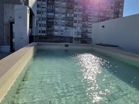 Departamento monoambiente con pileta en alquiler en la Siberia