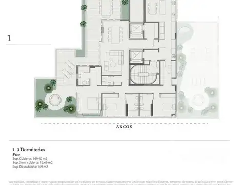 Departamento en Venta de 4 ambientes