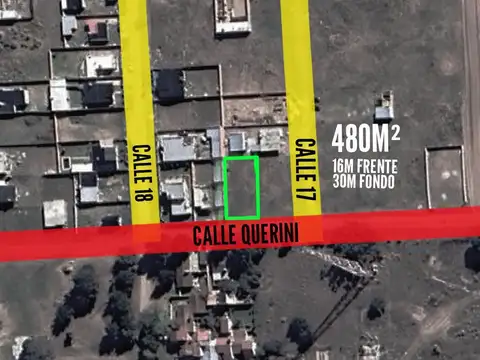 Terreno en venta - 480 mts2 - San Bernardo Del Tuyu