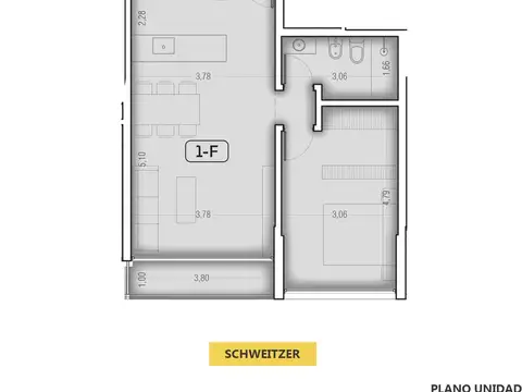 Venta departamento 1 dormitorio Fisherton Rosario