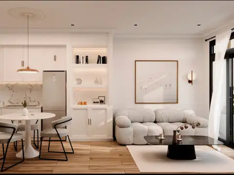 Departamento Monoambiente con 1 baño