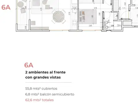Departamento en  Saavedra - A Estrenar - Vista Abierta