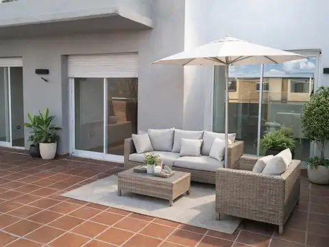 Departamento Semipiso 2 Dormitorios con Patio | Rioja 3700