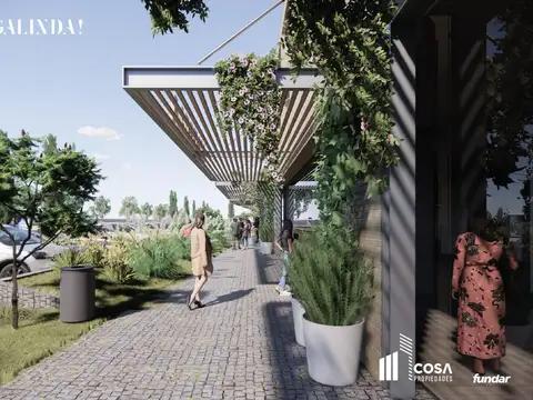 Departamento 2 ambientes con 2 baños