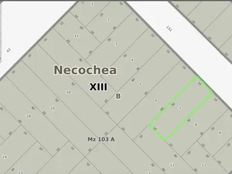 terreno zona parque de 300m2 131 y 40