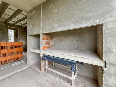 Casa en construcción de 1 dormitorio sobre terreno de 461m² en El Molino