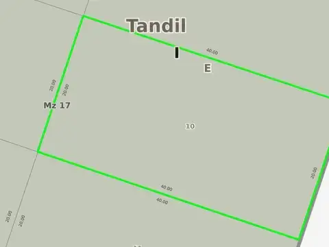 Terreno en venta - 800Mts2 - Tandil