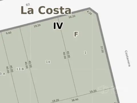 Terreno en Venta en San Clemente del Tuyu, USD 137.000