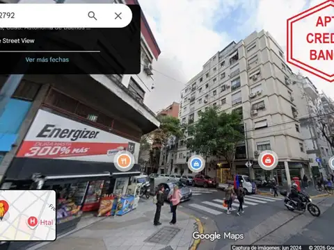 RECOLETA BARRIO NORTE 3 AMBIENTES APTO CREDITO PB Frente, Beruti Esq Laprida