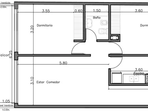 Departamento en Venta con 1 cocheras