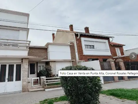 Casa en venta c/ cochera en Punta Alta
