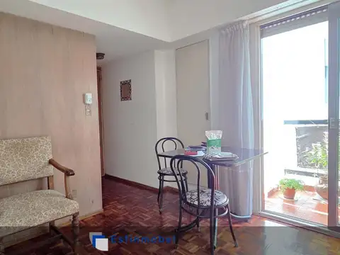 Departamento 2 ambientes con 1 baño