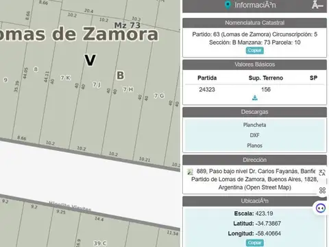 TERRENO CON CASA A REFACCIONAR BFIELD CTRO