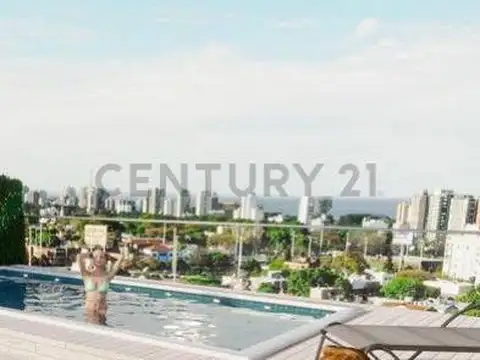 Venta departamento 1 ambiente con balcón y amenities en Nuñez en construccion