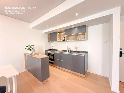 Departamento 3 ambientes con 2 baños