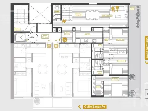 Departamento en Venta de 4 ambientes