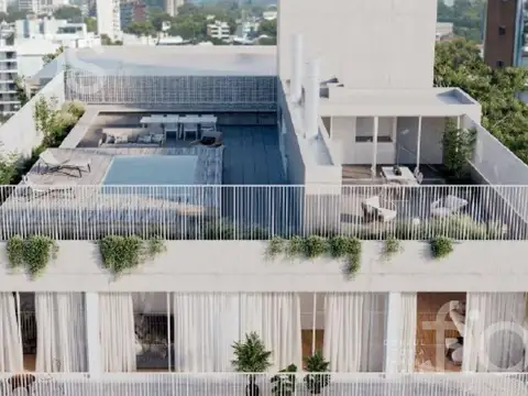 VENTA DEPARTAMENTO EN CONSTRUCCION DE TRES DORMITORIOS CON TERRAZA PRIVADA, COCHERA Y AMENITIES EN