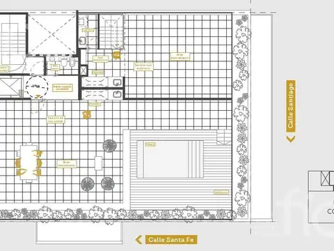 Departamento 4 ambientes con 2 baños