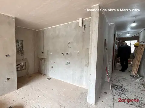Departamento 3 ambientes con 2 baños