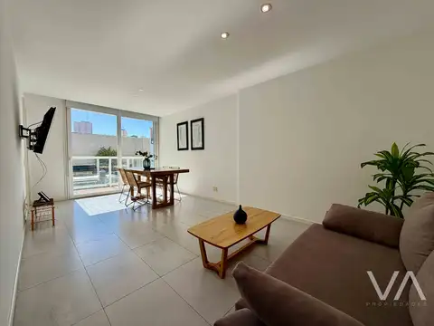 Impecable departamento de 2 ambientes amoblado. Cochera. Saint Catherine's.