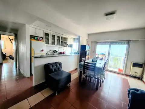 Departamento 3 ambientes con 1 baño