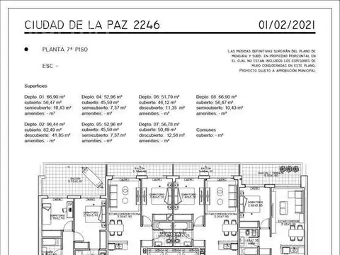 Ciudad de la Paz y Olazábal - Unidad 708