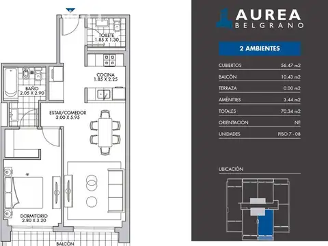 Ciudad de la Paz 2246 unidad 708