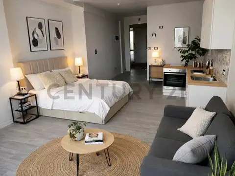 Departamento 2 ambientes con 1 baño