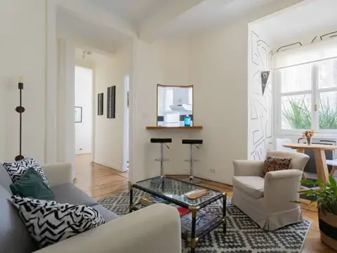 Departamento 2 ambientes con 1 baño