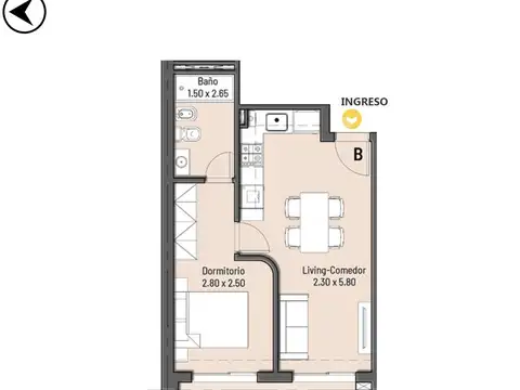 Departamento en Venta en Nuestra Señora De Lourdes, Rosario