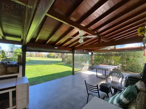 Venta Casa 3 dormitorios y vista al Golf. Country Indio Cua Golf Club. Apta crédito