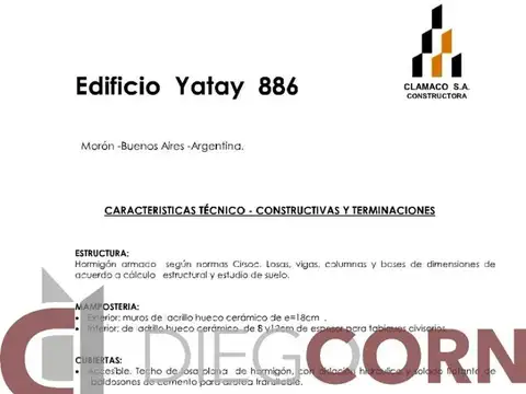 DEPARTAMENTO 2 AMB. ESTRENAR AL FRENTE CON BALCON