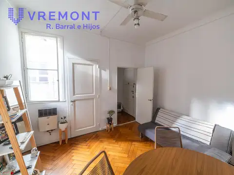 Departamento 2 ambientes con 1 baño