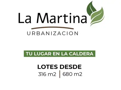 Terrenos la Caldera La Martina 