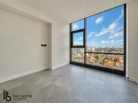 Departamento 2 ambientes con 2 baños