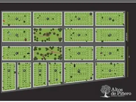 Terreno en Altos de Piñero - Calle Las Palmeras