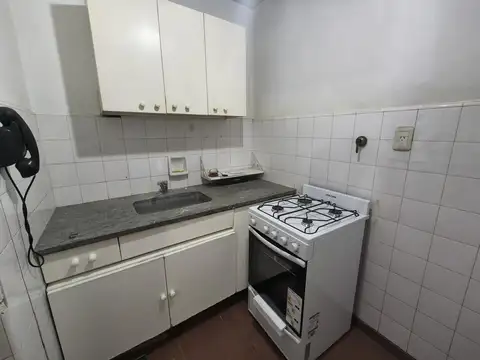 Departamento 2 ambientes con 1 baño