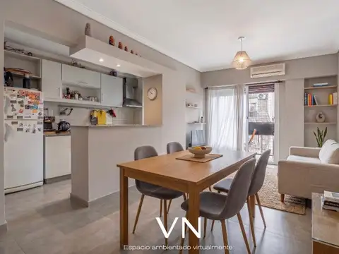 Departamento 3 ambientes con cochera - Recoleta - Apto Profesional